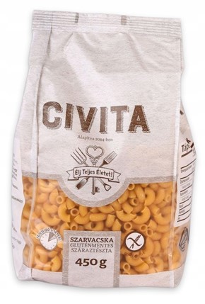 CIVITA MAKARON (KUKURYDZIANY) kolanka BEZGLUTENOWY