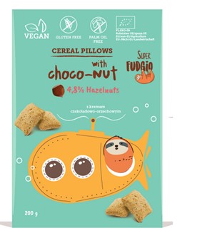 SUPER FUDGIO PODUSZKI Z KREMEM 200g