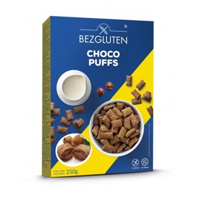 BEZGLUTEN CHOCO PUFFS PODUSZKI ŚNIADANIOWE