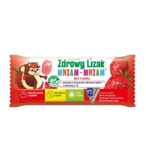 ZDROWY LIZAK MNIAM MNIAM TRUSKAWKA BEZ GLUTENU