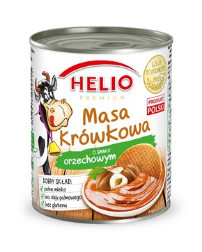 HELIO MASA KRÓWKOWA ORZECHOWA bezglutenowa 400g