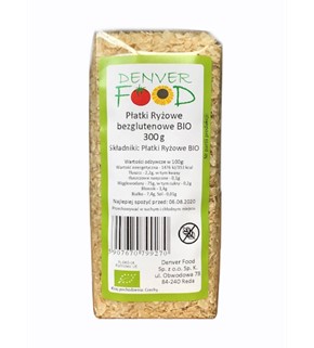 PŁATKI RYŻOWE BEZGLUTENOWE BIO 300g