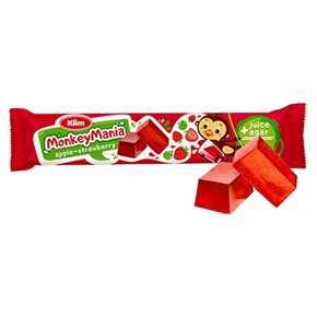 Galaretki Monkey Mania jablko-truskawka bez gluten