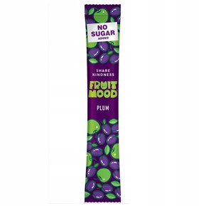 Batonik jabłko śliwka Fruit Mood 10g bez cukru