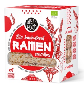 Makaron bezglutenowy gryczany RAMEN DIET FOOD BIO
