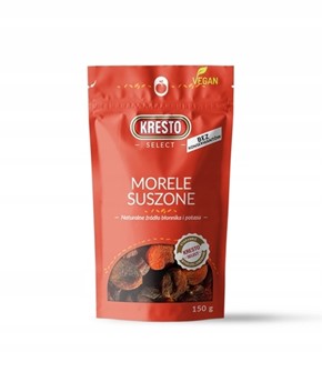 Morele suszone select 150g Kresto