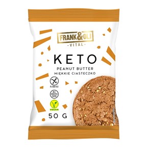 FRANKOLI Keto miękkie ciasteczko peanut butter