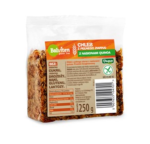 BALVITEN CHLEB Z PEŁNEGO ZIARNA Z QUINOA