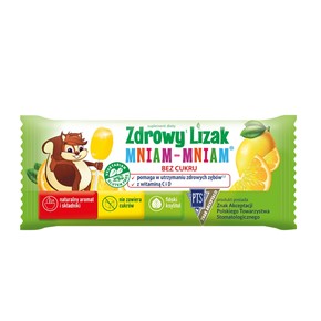 ZDROWY LIZAK MNIAM MNIAM CYTRYNA BEZ GLUTENU