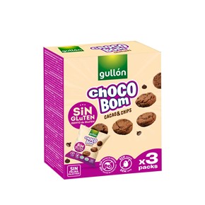 Gullón GLUTEN FREE "CHOCO BOM" bezgl ciasteczka
