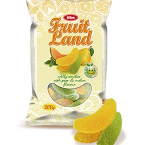 KLIM GALARETKI FRUIT LAND GRUSZKA MELON