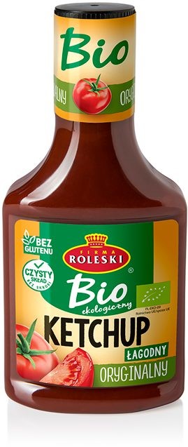 ROLESKI KETCHUP PREMIUM ŁAGODNY BIO
