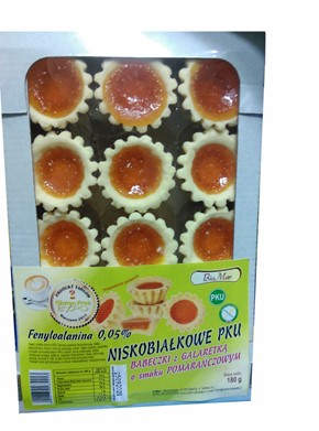 BIOMAR BABECZKI z galaretką pomarańczową PKU