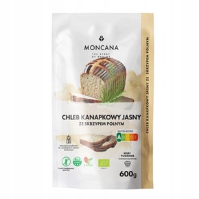 MONCANA Mąka na Chleb Bezglutenowy Kanapkowy