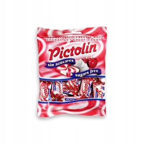 Pictolin wiśniowo śmietankowe cukierki