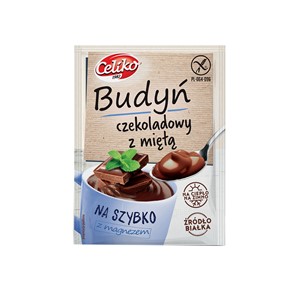CELIKO budyń na szybko czekolada z miętą