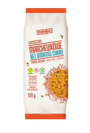 FRANK&OLI CIASTKA Marchewkowe z Kardamonem