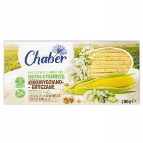 Chaber pieczywo chrupkie kukurydziano gryczane