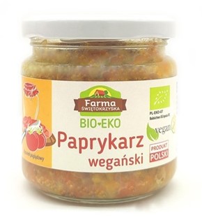 PAPRYKARZ WEGAŃSKI BEZGLUTENOWY BIO 160 g - FARMA