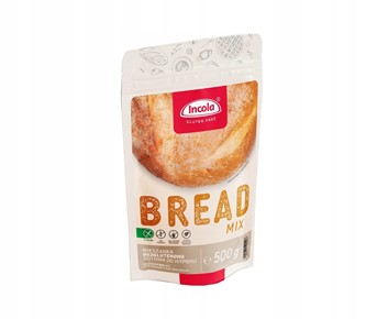 INCOLA mieszanka na chleb BEZGLUTENOWA 500g