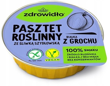 Zdrowidło pasztet roślinny ze śliwką 75g