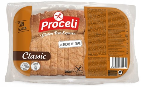 PROCELI BEZGLUTENOWY chleb kanapkowy 280g