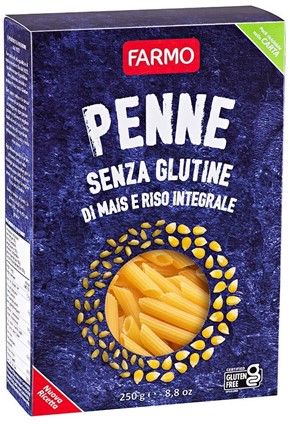FARMO Makaron penne kukurydziano-ryżowy BEZGL