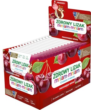 ZDROWY LIZAK MNIAM MNIAM WISNIA MUSUJĄCA