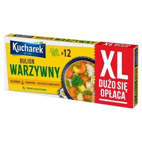 Kucharek BULION WARZYWNY 120g 12 kostek