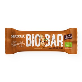 NAURA Baton Orzeszki ziemne  BIO Bez glutenu CUKRU