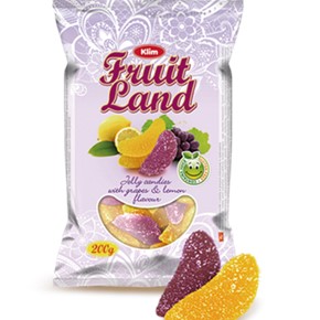 KLIM GALARETKI FRUIT LAND winogrono cytryna
