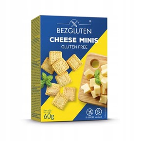 Bezgluten Cheese minis ciastka serowe 60g