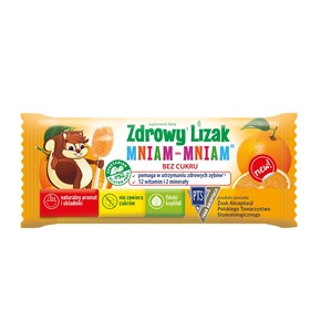 ZDROWY LIZAK MNIAM MNIAM POMARAŃCZA BEZ GLUTENU